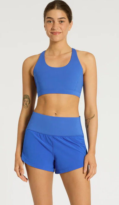 In Tempo Strappy A-C Bra - Electric Blue