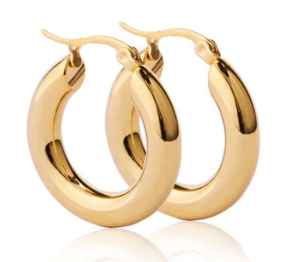 Hustle Hoop Earrings