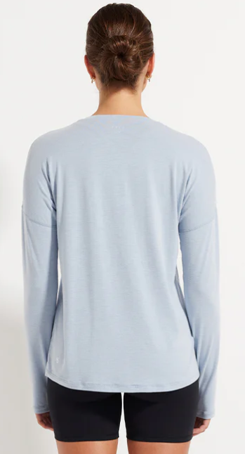 Essential Long Sleeve - Dusty Blue