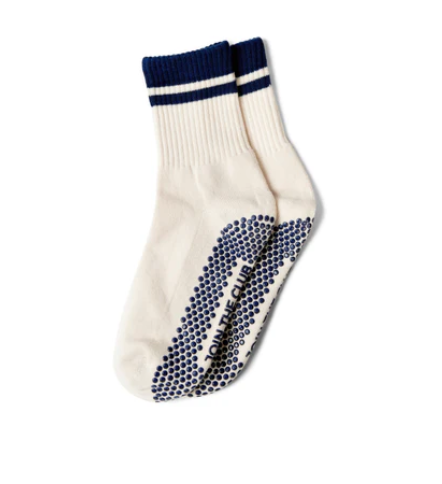 Classic Crew Grip Sock - Navy