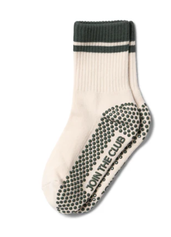 Classic Crew Grip Sock - Khaki