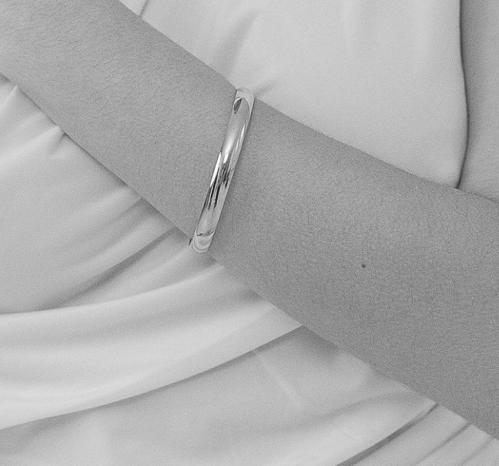 Heritage Bangle - Silver