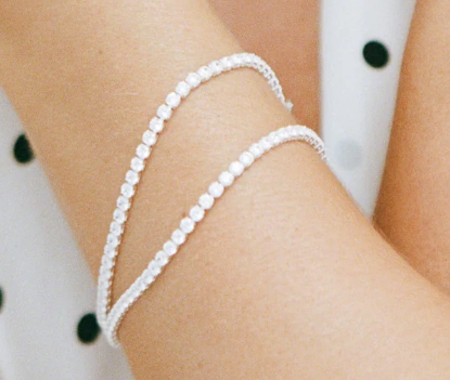 Baby Celestial Bracelet - White Gold