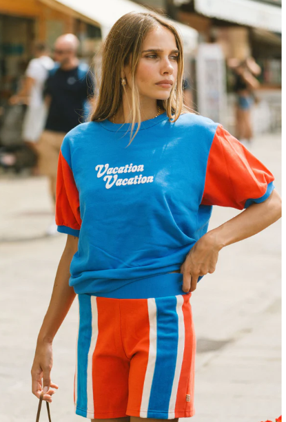 Vacation Top - French Blue