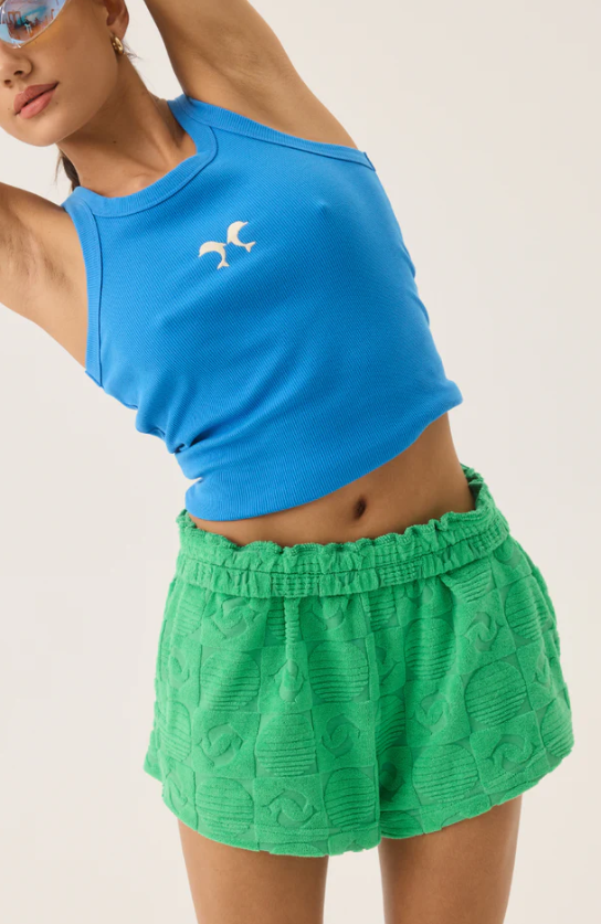 Cruise Dolphin Terry Short - Tropical Green