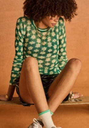 Latania Ada Long Sleeve Knit - Green