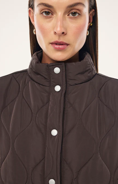 Surge Quilt Jacket - Coffee
