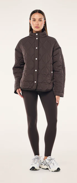 Surge Quilt Jacket - Coffee