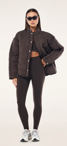 Surge Quilt Jacket - Coffee