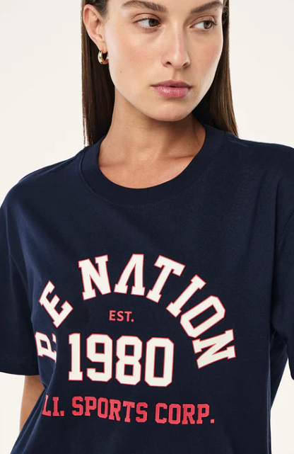 Backspin Tee - Dark Navy