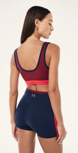 Pursuit Sports Bra - Cabernet