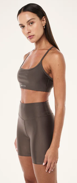 Fairmont Sports Bra - Major Brown