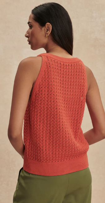 Alessia Knit Tank - Summer Fig