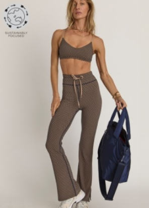 Houndstooth Florence Flare - Check