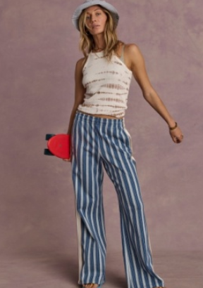 Palmas Marnie Wide Leg Pant - Denim