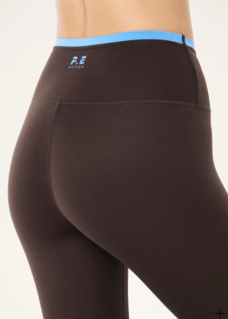 Vita Full Length Legging - Coffee/Marina