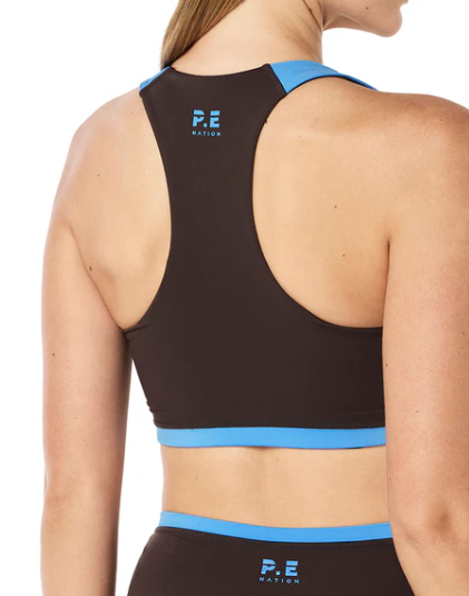 Highgate Sports Bra - Coffee & Marina