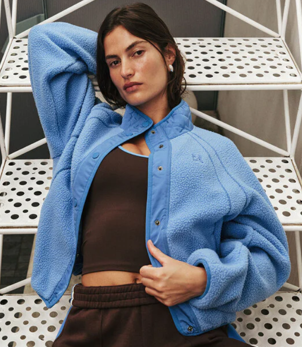 Ventura Sherpa Jacket - Marina Blue