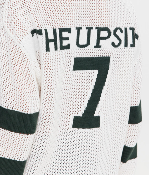 Fenway Sebastien Knit Crew - Cream (Green Detail)