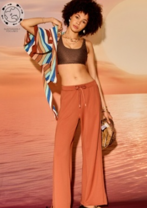 Roma Pant - Dessert Rose