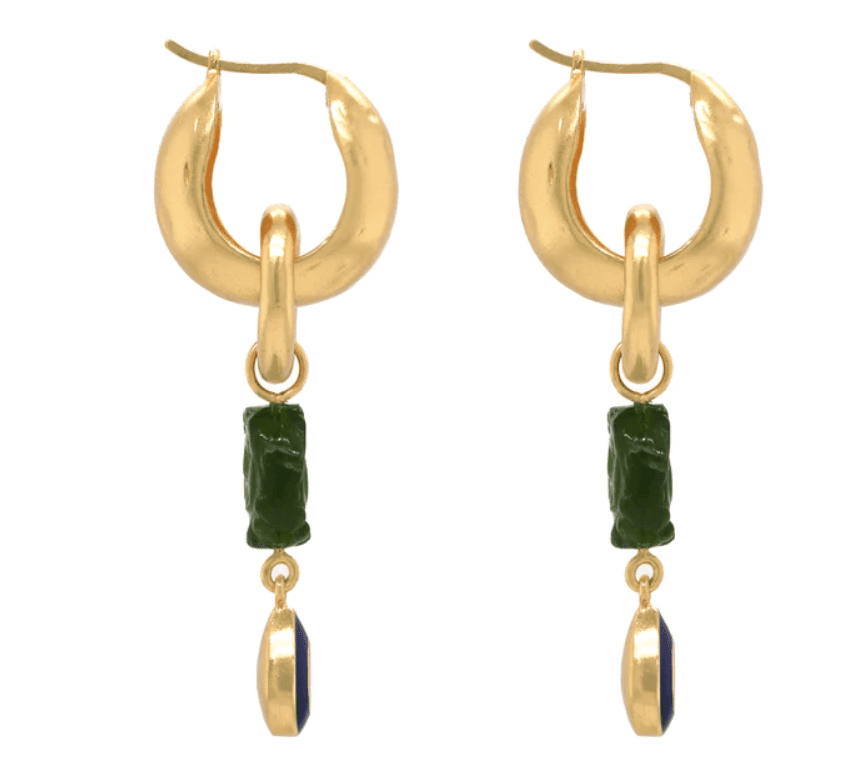 Sardus Earrings - 18K Gold Plated