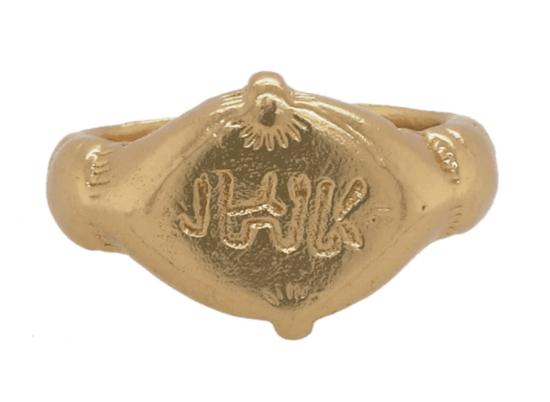 Alkhatam Signet Ring - 18K Gold Plated