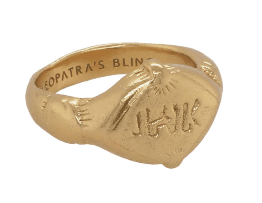 Alkhatam Signet Ring - 18K Gold Plated