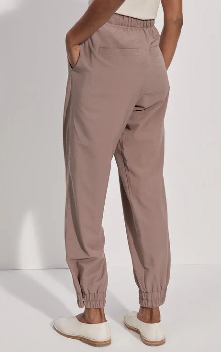 Enzo Snap Cuff Easy Pant 27.5 - Deep Taupe