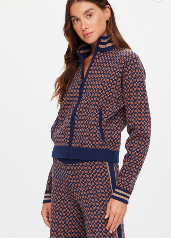 Lumiere Margot Knit Jacket- Geo