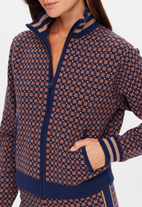 Lumiere Margot Knit Jacket- Geo