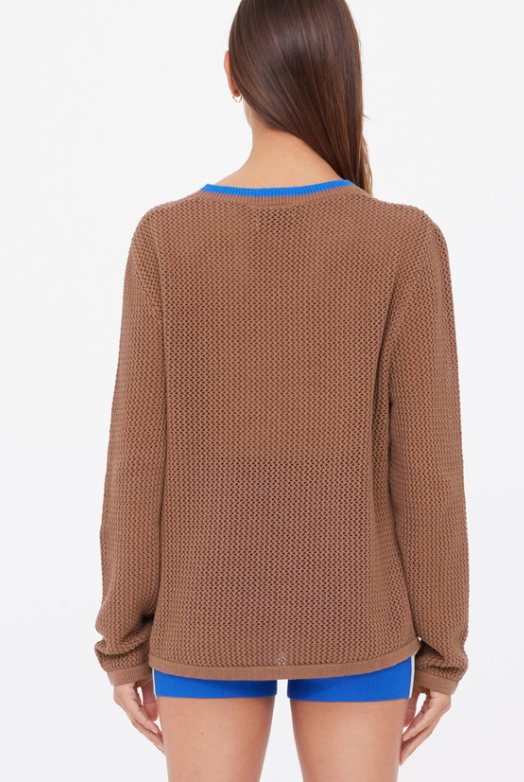Avalon Bayli Knit Crew - Walnut