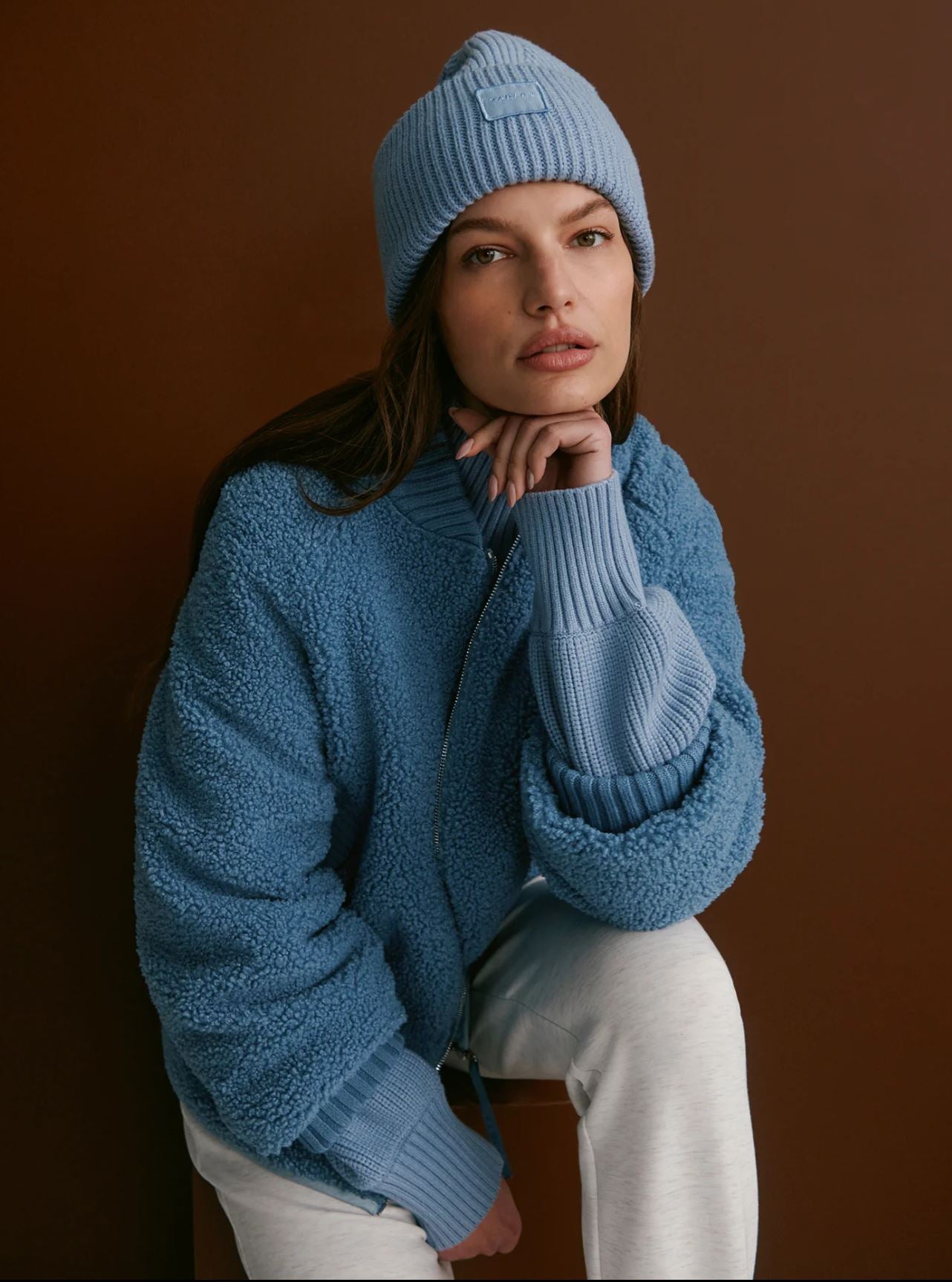 Serina Reversible Quilt  Jacket - Coronet Blue /  Ashley Blue