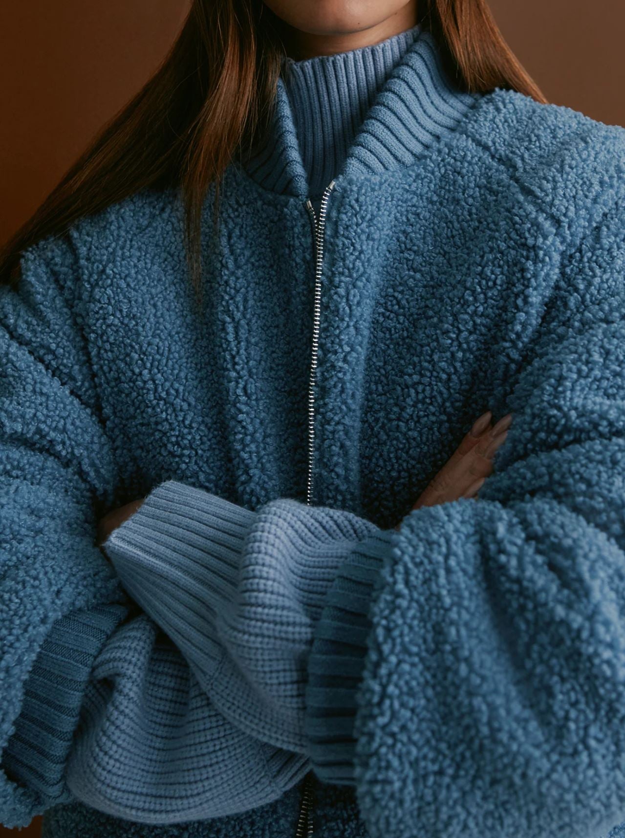 Serina Reversible Quilt  Jacket - Coronet Blue /  Ashley Blue