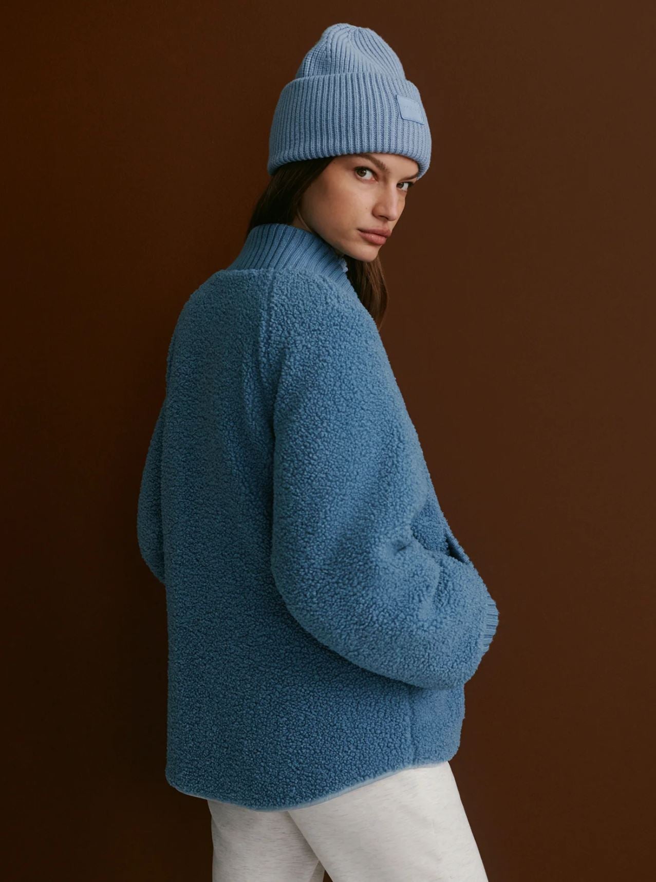 Serina Reversible Quilt  Jacket - Coronet Blue /  Ashley Blue