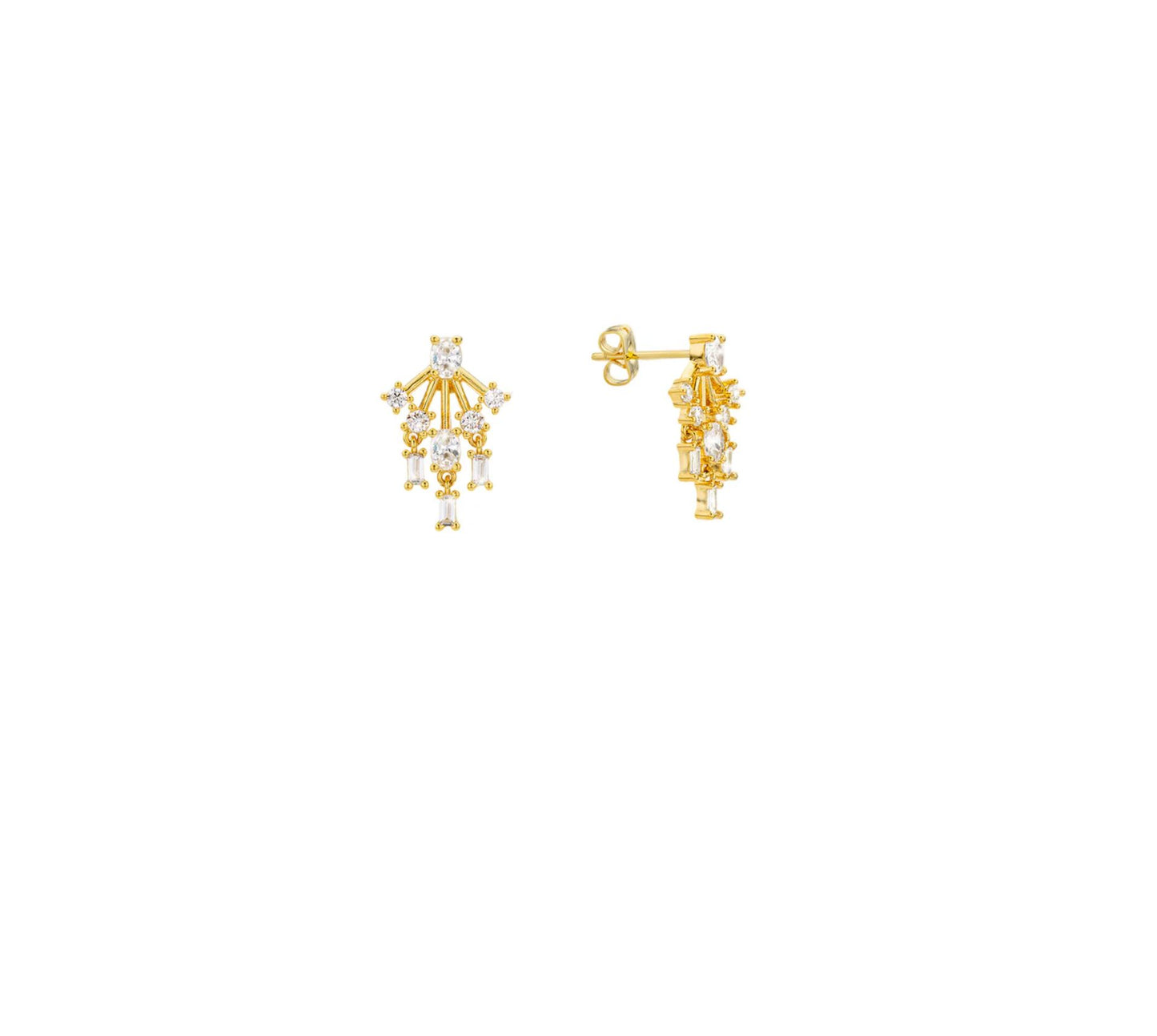 Stargaze Earrings - Gold-Plated