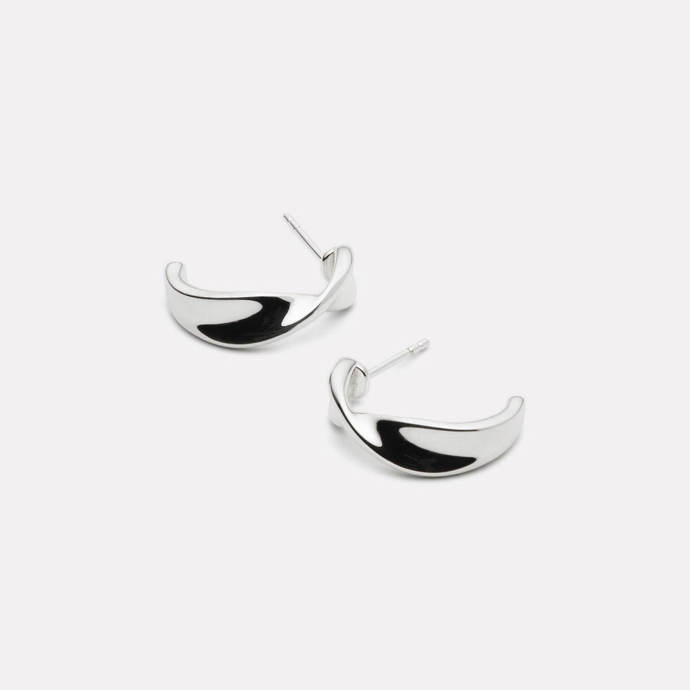 Suncrest Silver Stud Earring