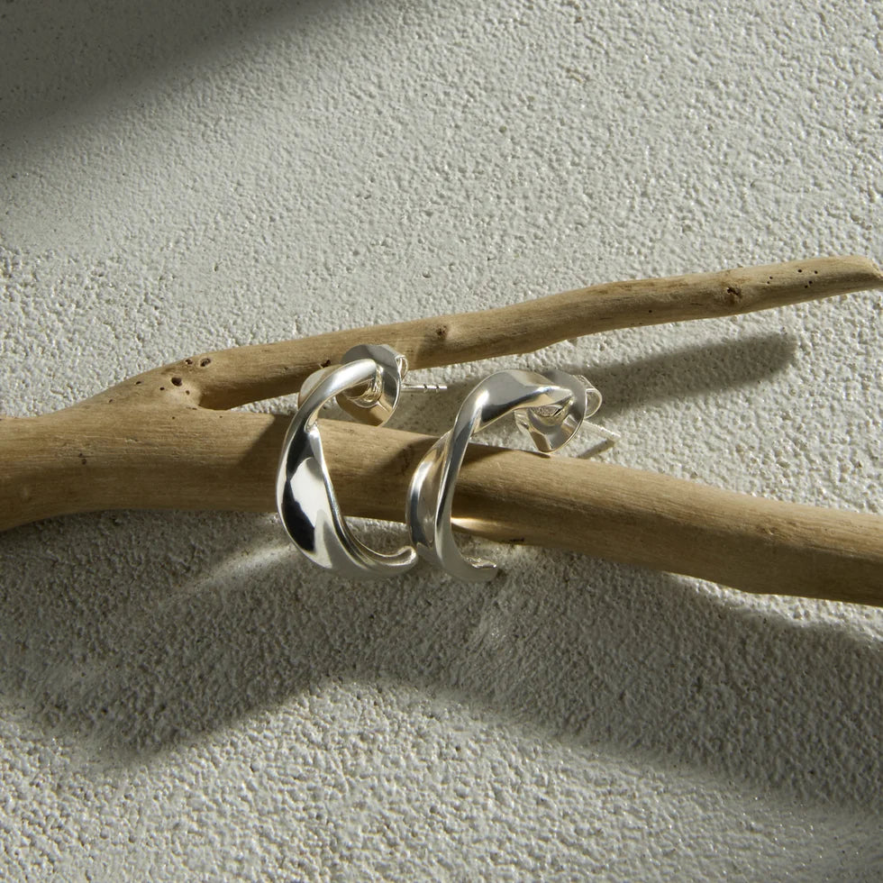 Suncrest Silver Stud Earring