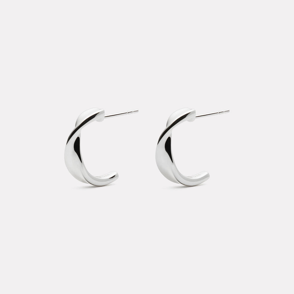 Suncrest Silver Stud Earring