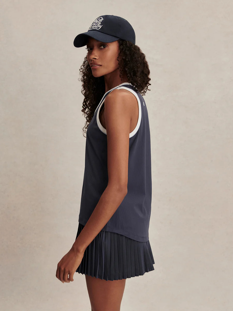 Tegan Performance Tank - Blue Nights