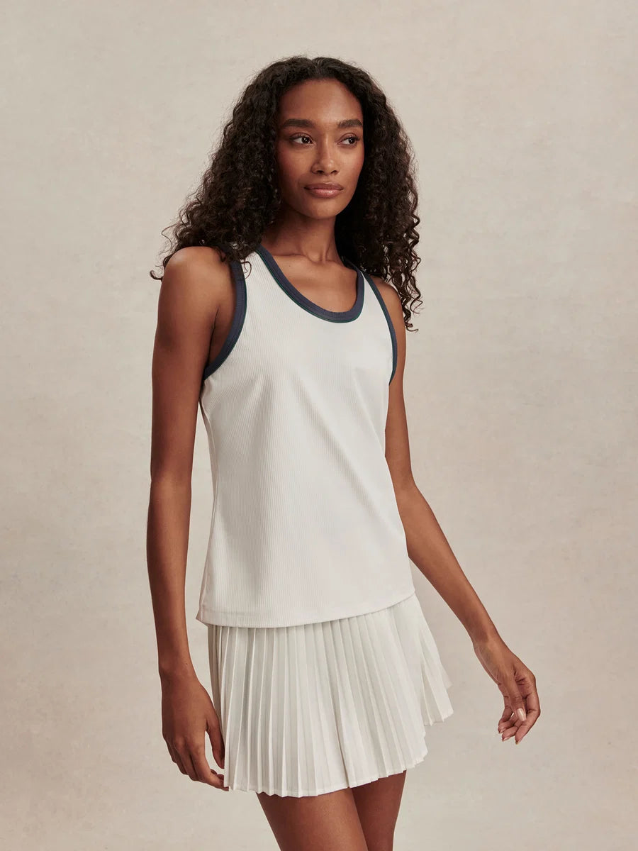 Tegan Performance Tank - White