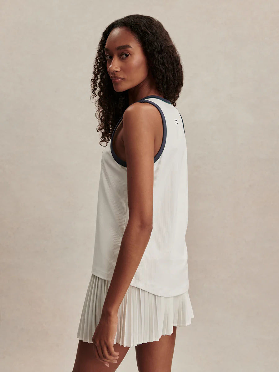 Tegan Performance Tank - White