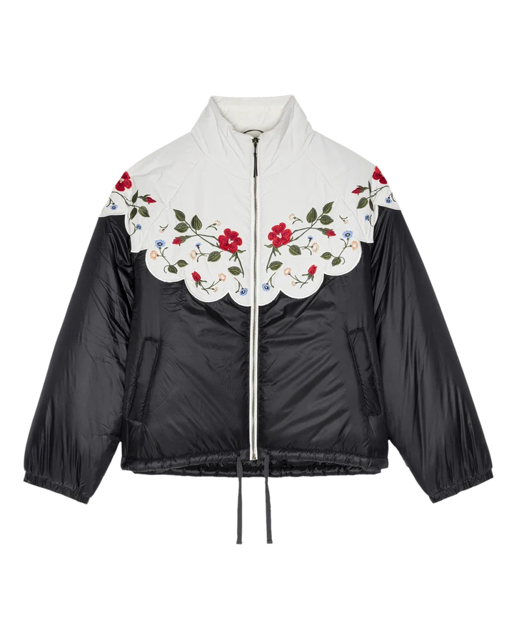 The Wildflower Puffer - Almost Black