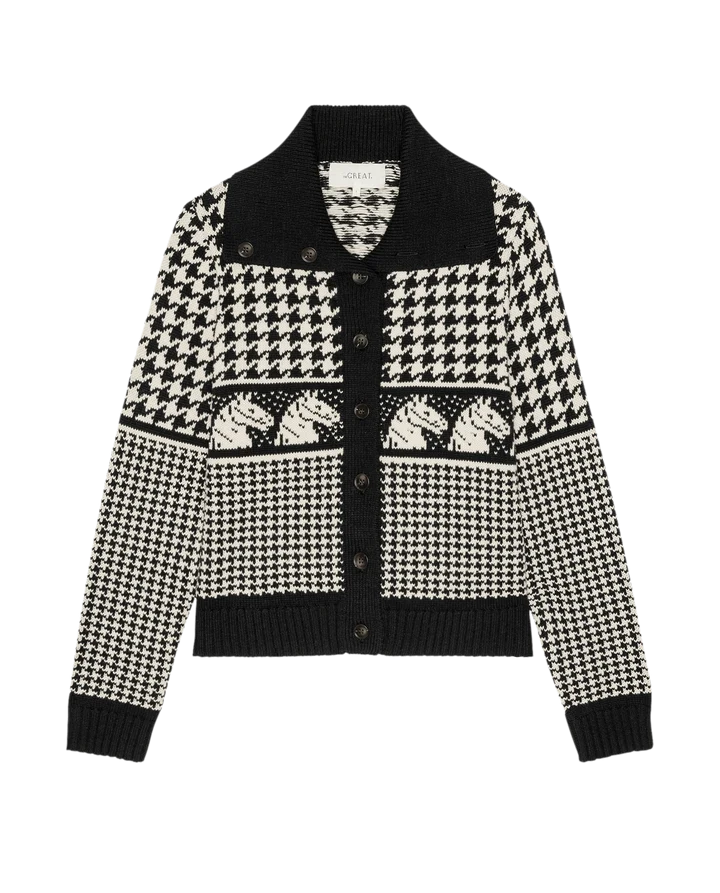 The Pony Cardigan - Black