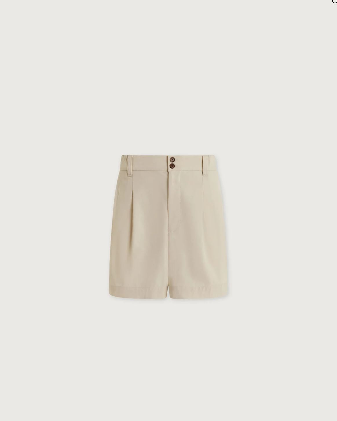 Tansy Woven Short 3" - Ivory