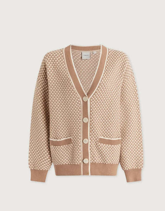 Tarran Stitch Knit Cardigan