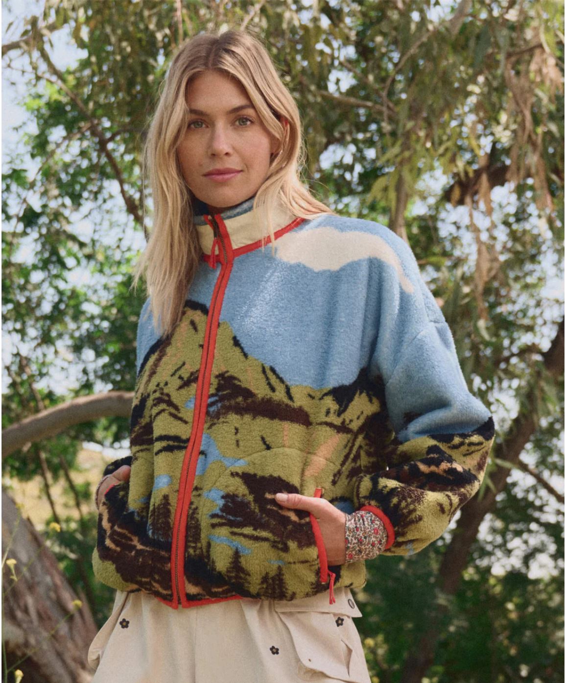 The Plush Terrain Full-Zip - California Eagle Landscape