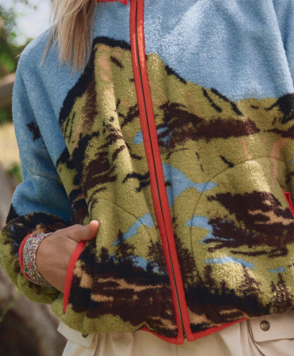 The Plush Terrain Full-Zip - California Eagle Landscape