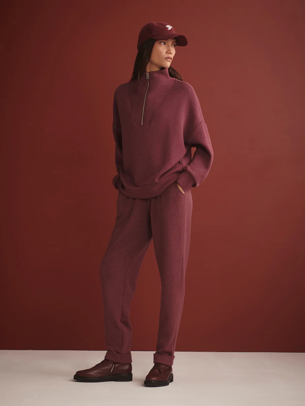 The Rolled Cuff Pant 25 - Sassafras Marl