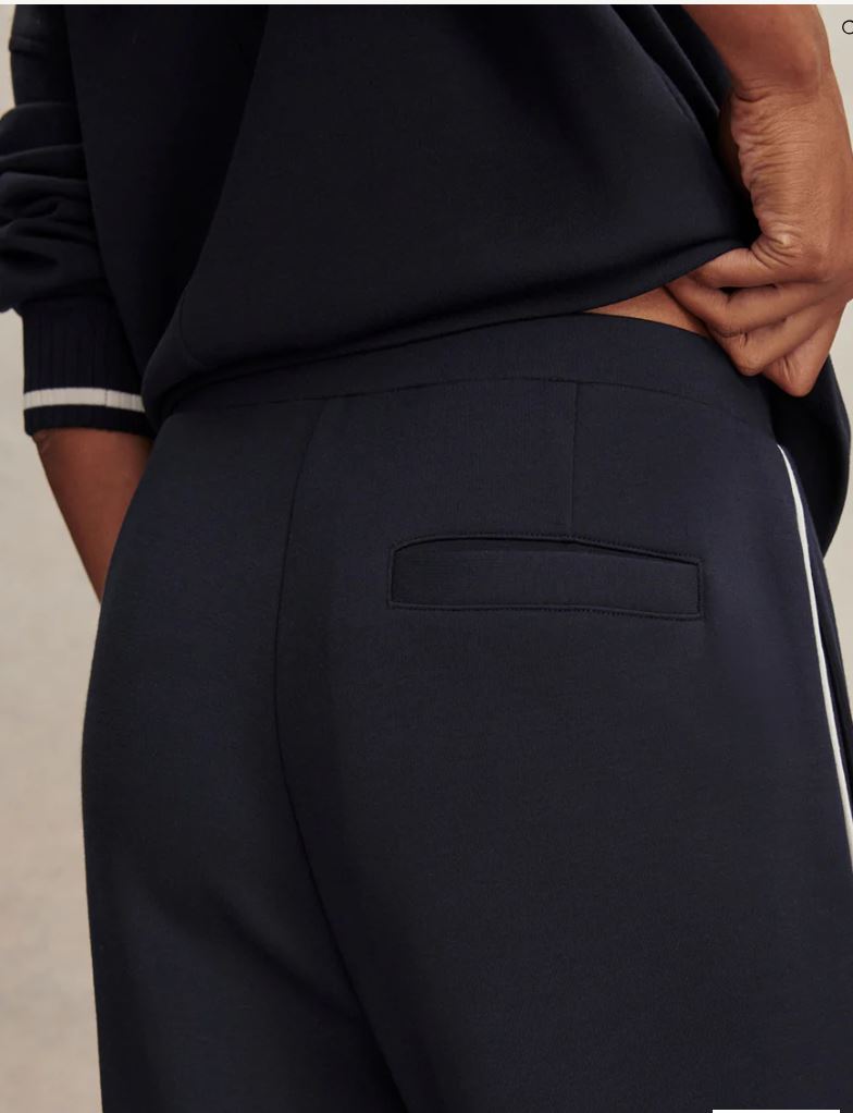 The Slim Pintuck Pant 27.5 - Navy