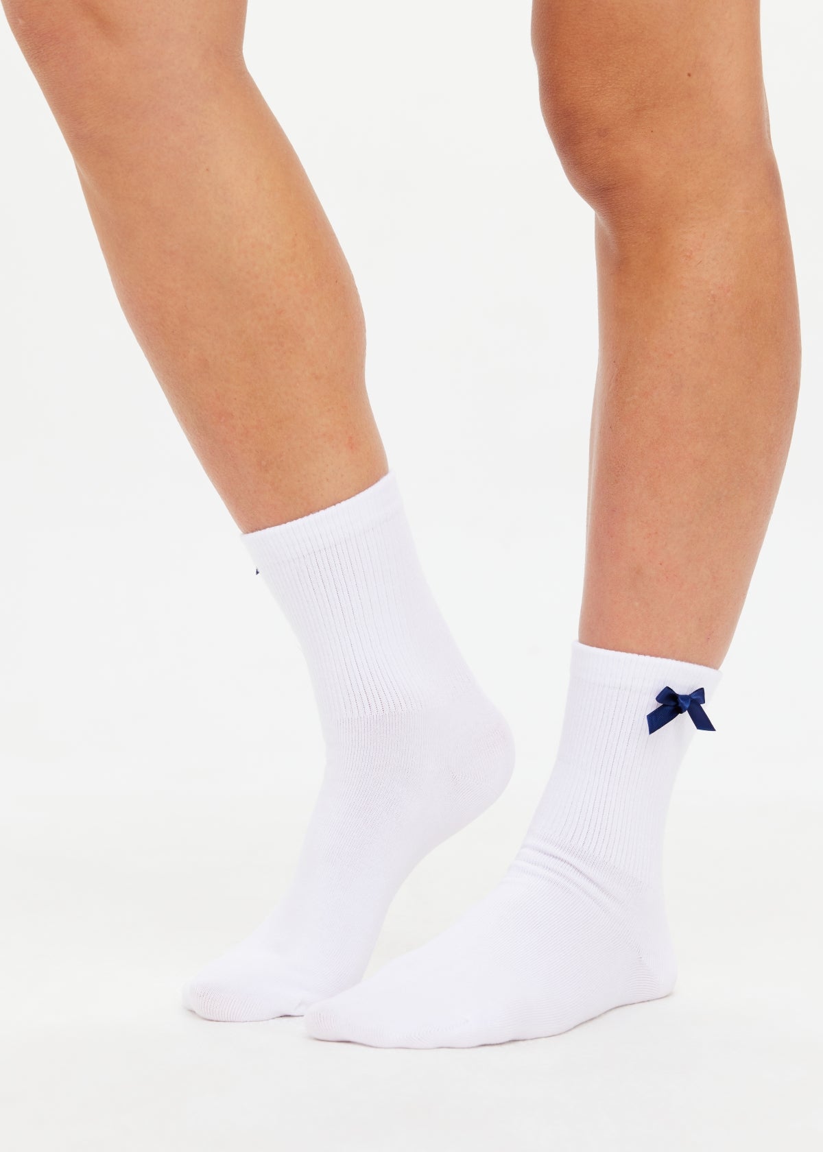 Lavalliere 2 Pack Sock - White